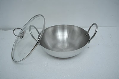 Dura Kadai With Glass Lid