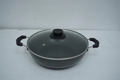 Kadai With Glass Lid